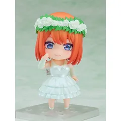 GOODSMILE ONLINE SHOP購入特典付属 ねんどろいど 2405 中野四葉(なかのよつば) ウエディングドレスVer. 五等分の花嫁∽ 完成品 可動フィギュア グッドスマイルカンパニー