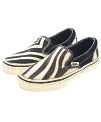 VANS バンズ ハラコ ゼブラ柄 スリッポン 29.0 27.0 27.5 - メルカリ