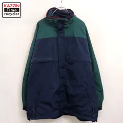 90s vintage Columbia ダブルジップ GIZZMO マウンテンパーカー ナイロンジャケット メンズ 表記XLサイズ