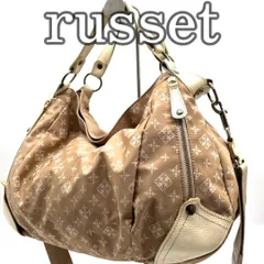 ラシット 2WAYバッグ ナイロン ベージュ ショルダー トート russet 2way Shoulder Tote Bag Nylon Beige