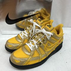 NIKE×OFFWHITEAirRubberDunkUniversityGold - メルカリ