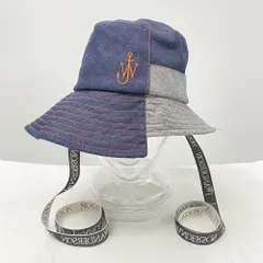 【中古】J.W.ANDERSON バケットハット サイズ56 インディゴ AC0101FA0075800 ジェイダブリューアンダーソン[17][240017732077]