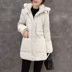 ダウンジャケット レディース ロング ダウンジャケット ダウンコート レディース ロング アウター フード取外し可