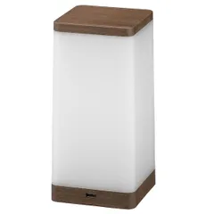 【新品・7営業日以内発送】オーム電機 TT-Y32TUSB-TL LEDタッチライト 3段階調光／電球色／400 lm／USBポート付／木目調 TTY32TUSBTL【沖縄離島販売不可】