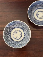 古伊万里 微塵唐草 徳利 古伊万里、笹徳利、微塵徳利、松竹唐草模様徳利3点セツト