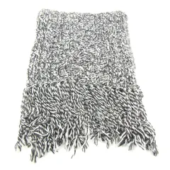 セシルマクビー マフラー ストール ニット ブランド レディース グレー CECIL McBEE 【中古】