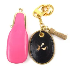 キタムラ キーホルダー 印鑑ケース 2点セット レザー ブランド まとめて レディース Kitamura 【中古】