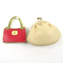 キタムラ がま口 コインケース バッグハンガー 2点セット まとめて ブランド レディース Kitamura 【中古】のサムネイル
