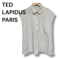 90s TED LAPIDUS コットンベスト LL キャメル ジョンレノン - メルカリ