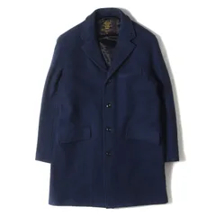 FIDELITY フィデリティ コート ネイビー 紺 サイズ:M | UNITED ARROWS メルトン 4B チェスターコート | MADE IN USA | アウター ジャケット 上着【メンズ】【中古】のサムネイル
