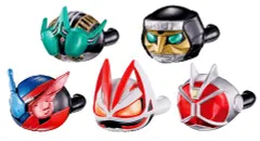 仮面ライダーシリーズ コロンとリング2 全5種セット