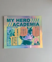 僕のヒーローアカデミア ヒロアカ 爆豪 勝己 緑 谷出久 JUMP SHOP 原画 オーロラ ステッカー