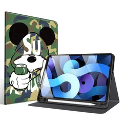 【特価商品】iPad air 第5世代 ケース 10.9インチ 2022/2020 iPad Air5/4 ケース PUレザー ペン収納 軽量 薄型 Apple Pencil 収納可能 ワイヤレス充電対応 オートスリープ/ウェイク機能対応 かわいい 人気オシャ