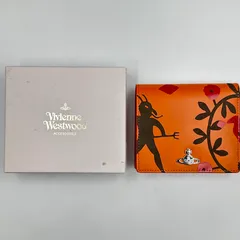VivienneWestwood　ヴィヴィアンウェストウッド　折り財布　オレンジ