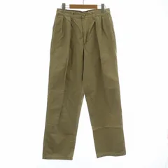 ポロ バイ ラルフローレン Polo by Ralph Lauren ポロチノ POLO CHINO USA製 ヴィンテージ チノパンツ ツータック ストレート ジップフライ 28/36 S ベージュ /XZ ■GY12のサムネイル