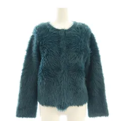 プラステ PLST フェザーヤーン2WAYクルーネックカーディガン S 紺 ネイビー 12-2403007 /AT ■OS