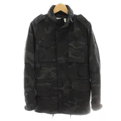 エーケーエム コンテンポラリー AKM contemporary M-65 コールドウェザー COLD WEATHER アウター 迷彩柄 カモフラ柄 S 黒 ブラック /YT