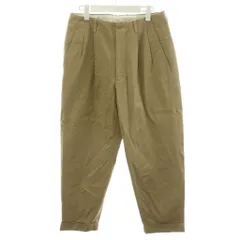 サイ ベーシックス SCYE BASICS テーパードパンツ タック ジッパーフライ コットン 36 ベージュ 5119-81516 /AN14のサムネイル