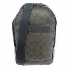 コーチ COACH ボディバッグ クロスボディ シグネチャー レザー 茶 ブラウン F54787 /AE ■GY18