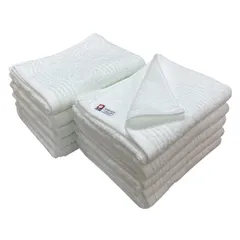 【在庫処分】今治タオル フェイスタオル 10枚組 白 ホテルタイプ 34x85cm 吸水 日本製