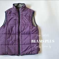 極美品】BEAMS ビームスゴルフ メンフィス柄 リバーシブルベスト S