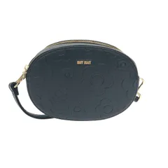 MARY QUANT マリークワント ショルダーバッグ/デイジー  PVC    ブラック レディース / 240001168628