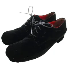 コムデギャルソン COMME des GARCONS TAO ベロア シューズ ドレスシューズ XS 黒 ブラック /☆Gのサムネイル