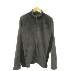 ザノースフェイス THE NORTH FACE ジップインバーサミッドジャケット フリースジャケット ジップアップ 切替 ロゴ ストレッチ 防寒 保温 アウトドア XL グレー NA62006 /AO11 ■GY18のサムネイル