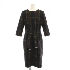 極美品！大きいサイズ！アクアスキュータム　ストレッチワンピース 10 XL 総柄 2025年最新】Aquascutum ロングワンピースの人気アイテム - メルカリ