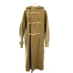 ハイク HYKE ダッフルコート アウター ロング ウール 2 カーキベージュ 182-17161 /KHのサムネイル