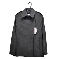 【名東】シーバイクロエ ウールコート LJ15800 ダークグレー サイズ40 レディース アパレル 女 服のサムネイル
