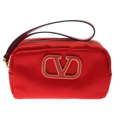 VALENTINO GARAVANI ヴァレンティノ ガラヴァーニ ナイロンポーチ UW9P0U69PRV レッドのサムネイル