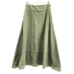 MADISON BLUE マディソンブルー MI-MOLLET FLARE BACK SATIN SK ミモレバックサテンスカート MB999-6720 カーキ系 00