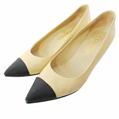 【美品】シャネル CHANELポインテッドトゥ 34 1/2C 楽天市場】chanel 靴 34の通販