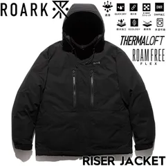 THE ROARK REVIVAL ロアークリバイバル RISER JACKET ダウンジャケット 中綿入りジャケット アウター RJJ1170-BLK 日本代理店正規品