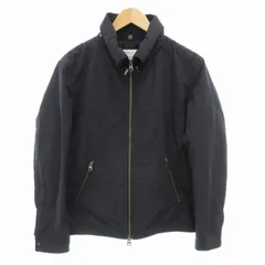 エディフィス EDIFICE 15AW 中綿ジャケット ブルゾン フード 44 紺 ネイビー /HO□ 0415のサムネイル