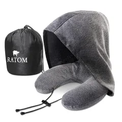 [RATOM]【ヒルナンデスで話題】 ネックピロー 飛行機 旅行 便利グッズ 業界No.1のBIGフード