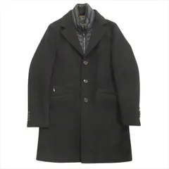 美品 ムーレー MOORER HARRIS-LE ダウン レイヤード チェスター コート