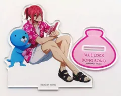 【新品】雑貨 [新品] 12.千切豹馬＆ぼのぼの(描き下ろしイラスト) アクリルスタンド 「ブルーロック×ぼのぼの」
