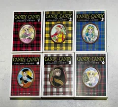キャンディ・キャンディ 文庫版コミック 全6巻完結セット いがらしゆみこ 中公文庫コミック版