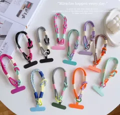 スマホストラップ 手首 リストストラップ 太め 携帯ストラップ ハンドストラップ 落下防止 コンパクト 軽量