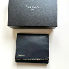 ポールスミス　Paul Smith 三つ折り財布　コンパクトウォレット　ブラック