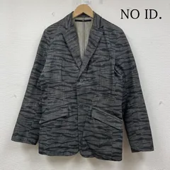 ノーアイディー テーラード ジャケット スーツ 2B シングル ブレザー カモ 迷彩柄 メンズ 1 ISItems【USED】【古着】【中古】50146138