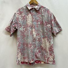 レインスプーナー 80s 乳首無し ヌードタグ アロハシャツ 金タグ メンズ 表記無し ISItems【USED】【古着】【中古】50140607