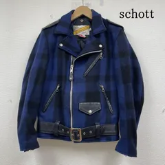 2025年最新】shott ライダース 青の人気アイテム - メルカリ