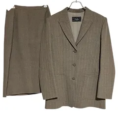 Z1576 Leilian レリアン セットアップ 上下 ２点 ジャケット スカート ウール テーラード シンプル レディース 9