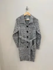 ロング ニット カーディガン