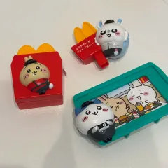 ちいかわ ちいかわ ハッピーセット マクドナルド ハッピーセット おもちゃ 3種 まとめ セット