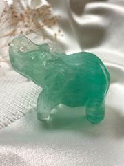 カバ　彫刻　古玩　天然石　孔雀石　置物　インテリア　工芸品　美術品　A1145 カバ 彫刻 古玩 天然石 孔雀石 置物 インテリア 工芸品 美術品 A1145