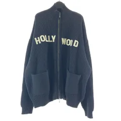 【中古】DAIRIKU 24SS“HOLLYWOOD“ Drivers Knit K-6　ブラック　サイズM ダイリク[17]のサムネイル